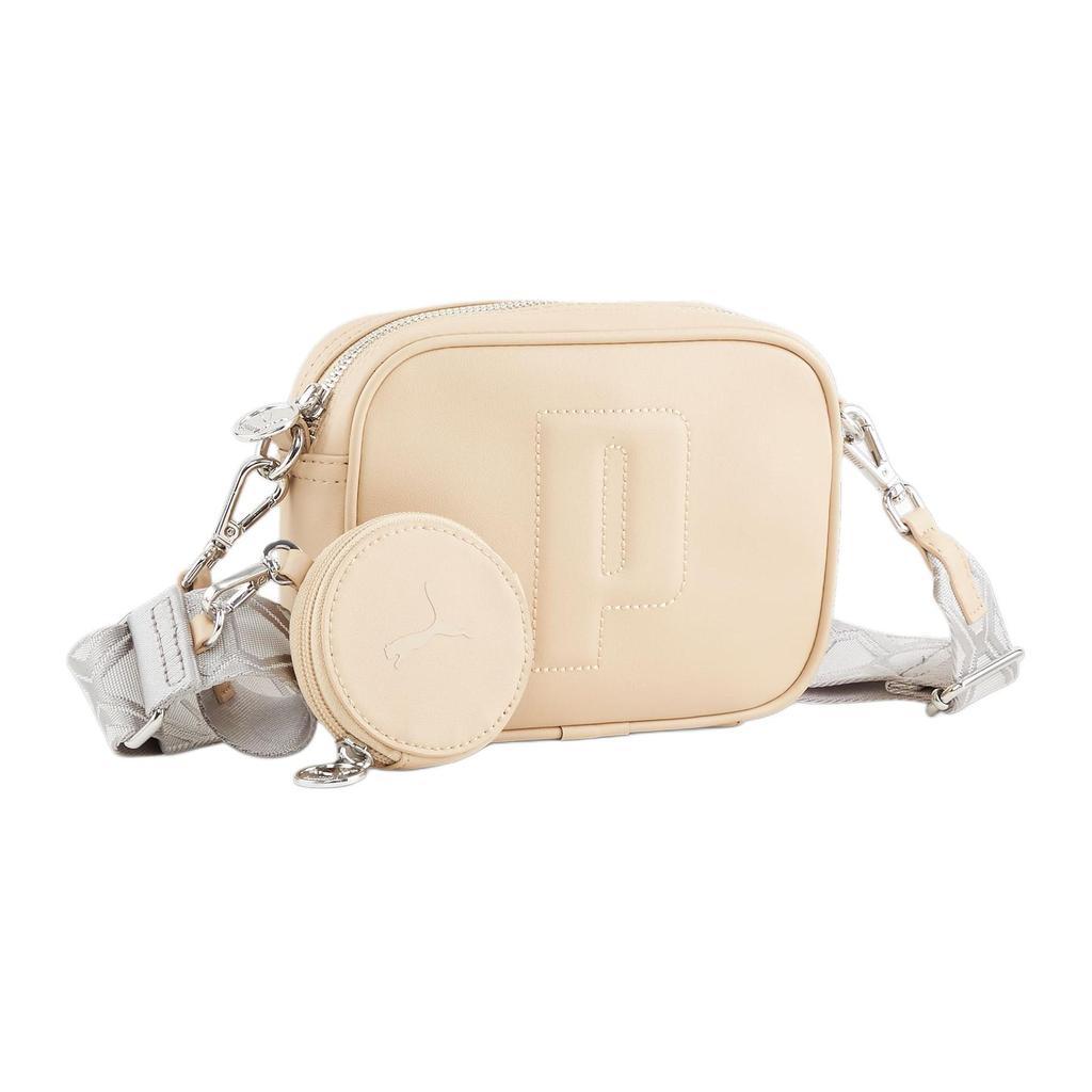 New PUMA Nylon Shoulder Bag Crossbody Bag Women's Granola Oatmeal 079581-03