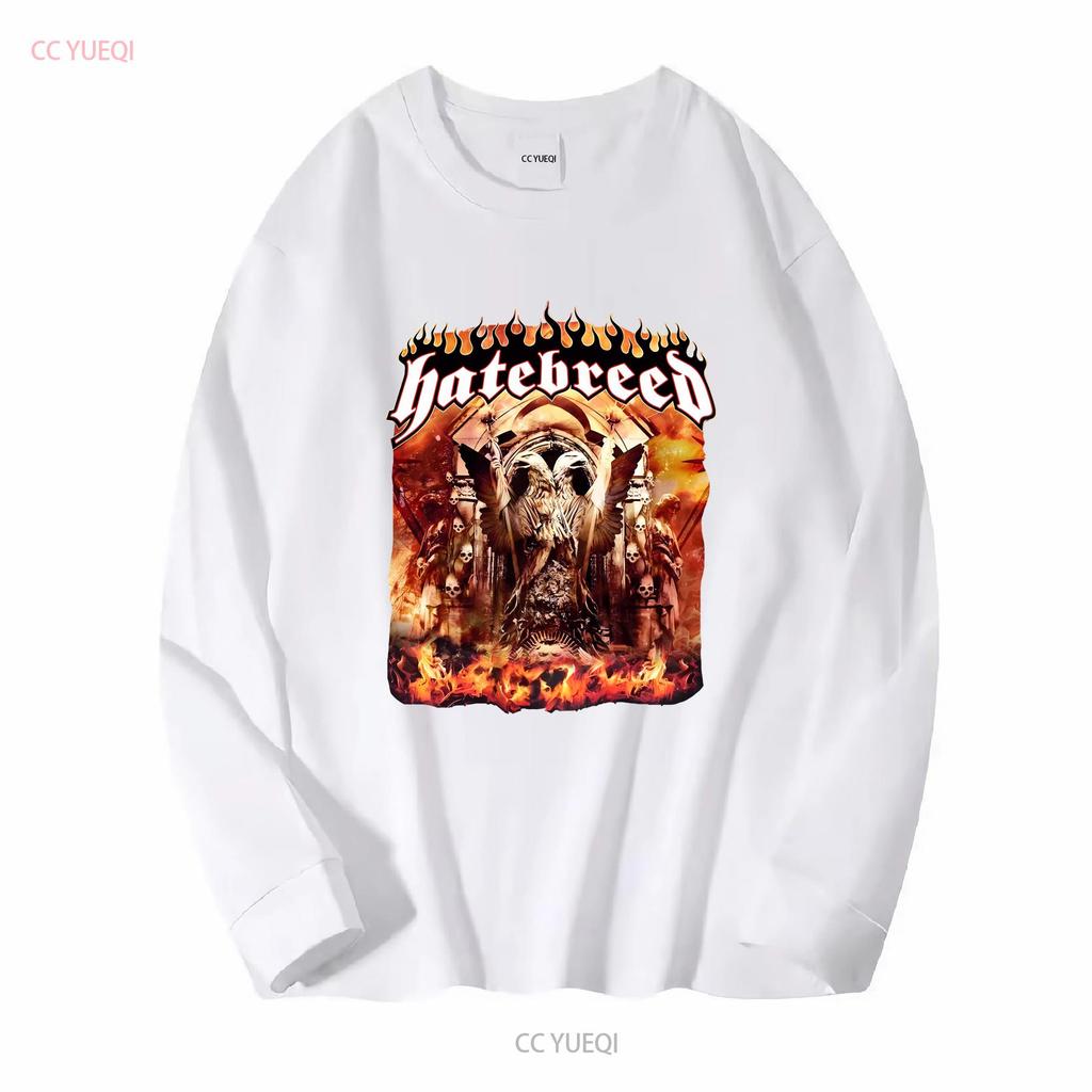2006 Hatebreed Supremacy T Shirt U2611 Vintage Washed Casual Homme Comfortable Breathable Fashion Slightly Unisex Streetwear