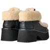 UGG Classic Novelty Leather Fashion Simple Short Boots 7Cm Women boots Black 1176110-BLK