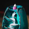 1pc Waterfall Ceramic Incense Holder for Aromatherapy and Home Decor