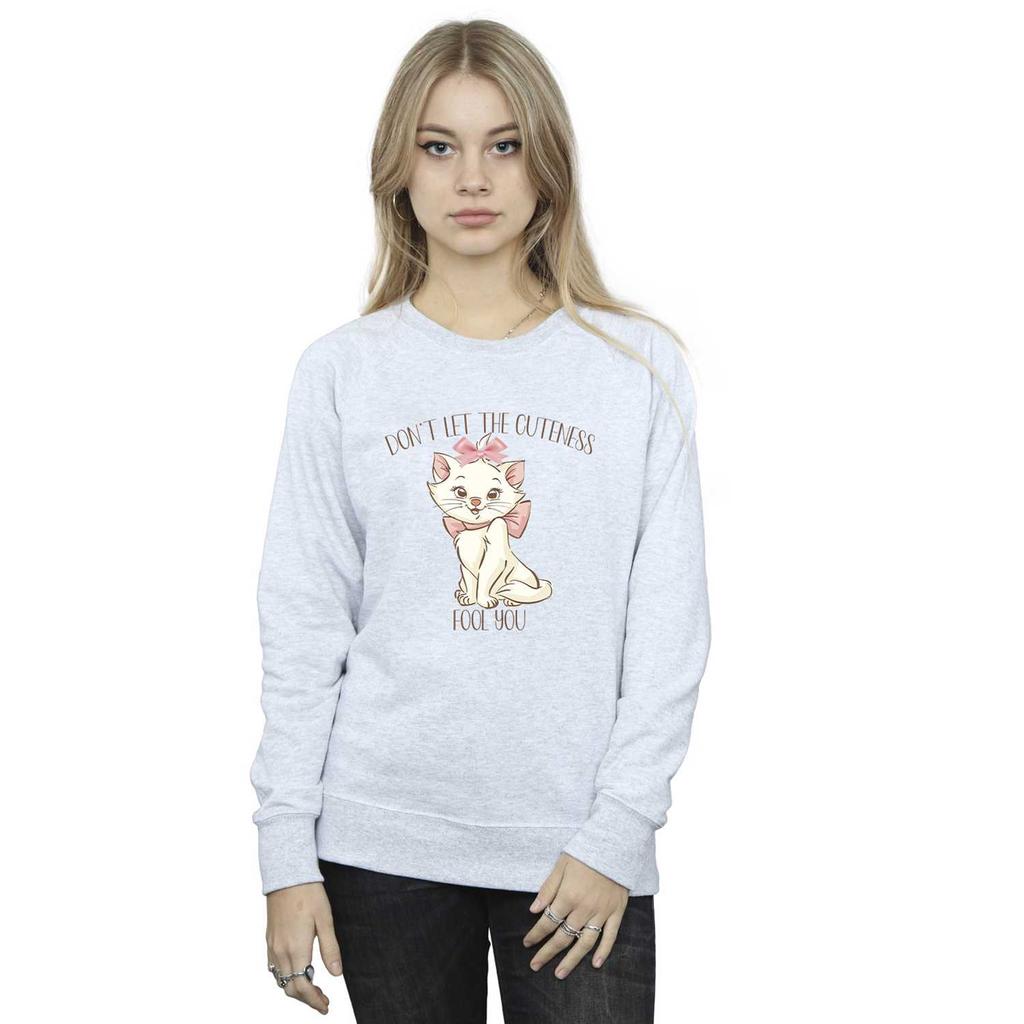 The Aristocats Womens/Ladies Cuteness Marie Sweatshirt