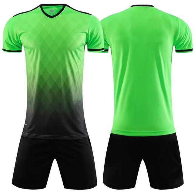 New Football Jerseys and Shorts Adult Soccer Uniforms Football Training Tracksuit XS-3XL