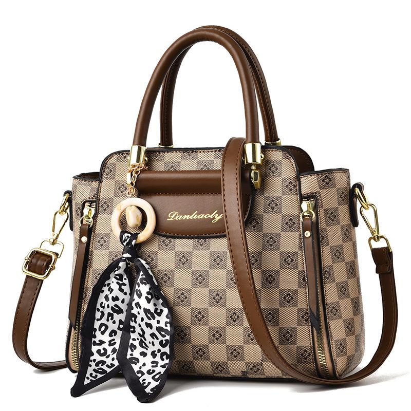 Bag Women's 2025 New Trendy Versatile Women's Bag One Shoulder Oblique Span Bag Large Capacity Fashion Handbag Women's Bag