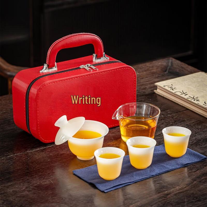 Wenmo Portable Jade Tea Set