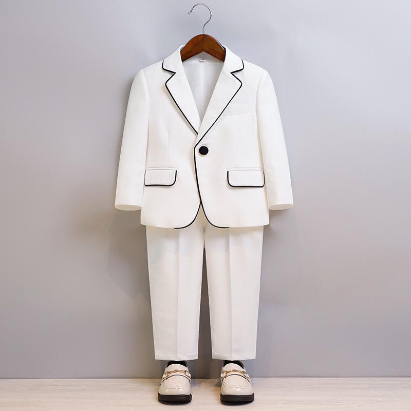 Completo Elegante da Bambino: Abito da Cerimonia, Evento o Fotografia per Ragazzo Bello con Gilet
