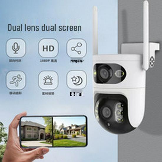2MP Wireless WiFi Security Camera Bulb with Mobile Phone Remote Access