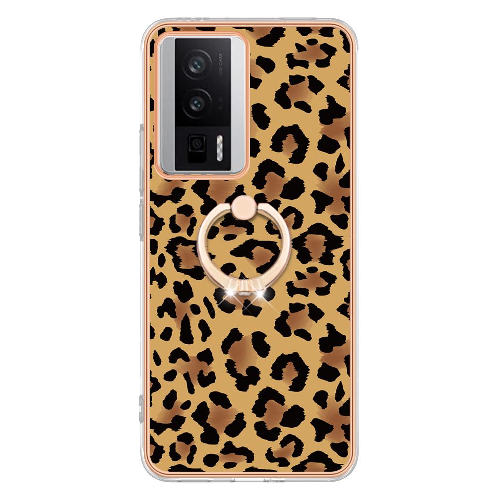 Luxury IMD Electroplating Frame TPU Shockproof Phone Case Metal Ring Stand For Redmi Note 12S 11S 12Pro/Xiaomi 11 Lite/13 Lite/POCO F5/POCO X5