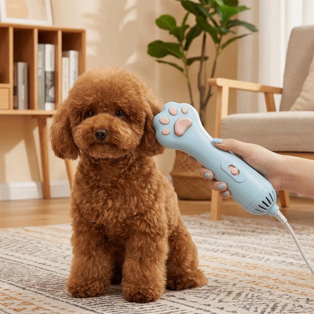 Low Noise Pet Hair Dryer Adjustable Speed Pet Grooming Blower Pet Blow Dryer Dog Grooming