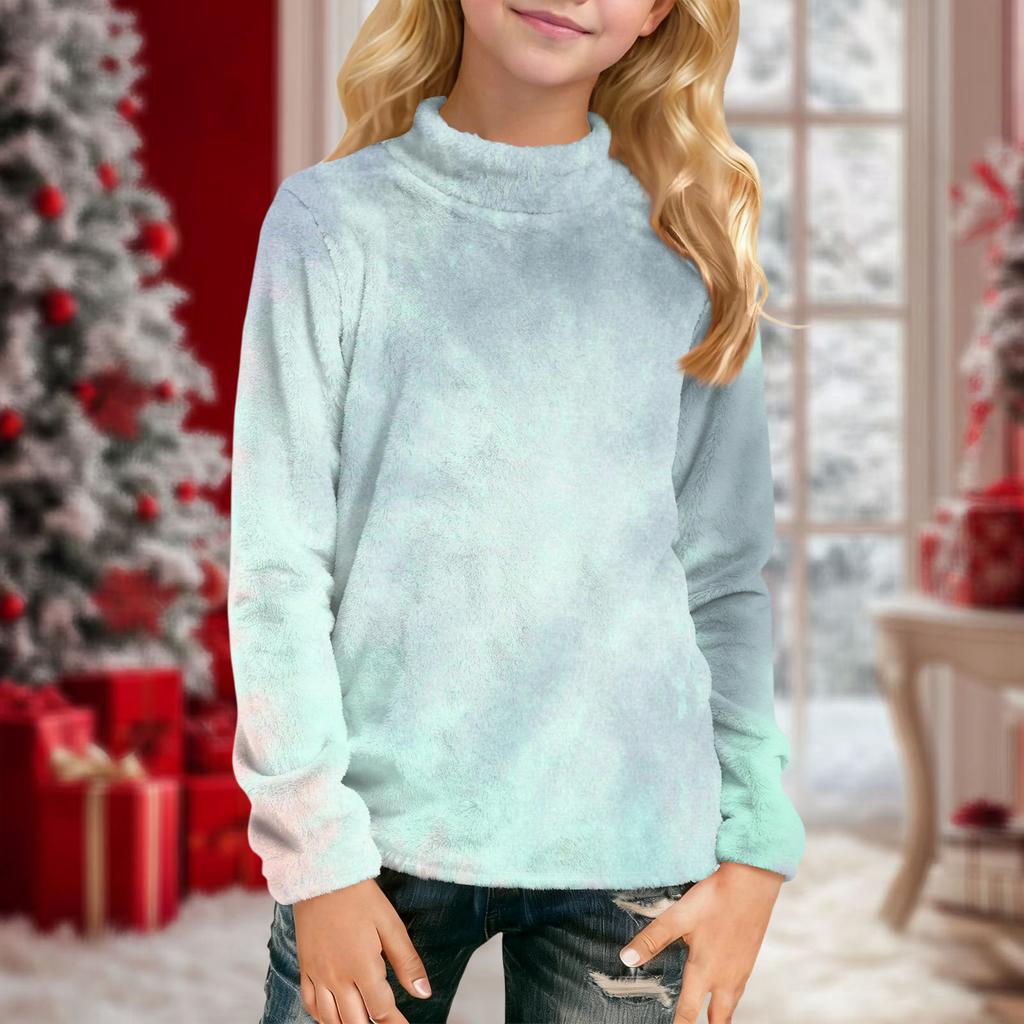 Kinder Alltags Langarm T-Shirt mit Aufdruck