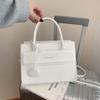 Medium Size Large Capacity Crossbody Bag Multi Color Handbag Stone Pattern Shoulder Bag  Shopping