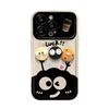 Coal Ball Luck Pendant Is Suitable for Apple 13 Large Window Phone Case 14PRO 3D Figurine 15 Soft Silicone XS/XR