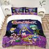 3Pcs Sailor Moon R Movie Bedding Set Soft Fabric Duvet Cover Pillowcases Christmas Xmas Halloween Gift 1 Duvet Cover 2 Pillowcase L1431