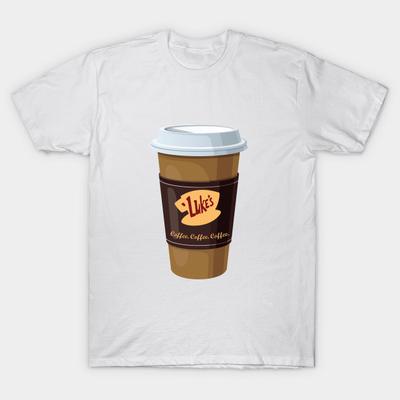 T Shirt Women Gilmore Girls Lukes Diner Coffee Harajuku Print Kawaii Tshirt Summer Short Sleeve Female T-Shirt Top Tee