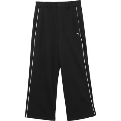 X Phantaci T7 Knit Pants Loose Fleece Lined Zipper Casual Pants Unisex Pants Black 631406-01