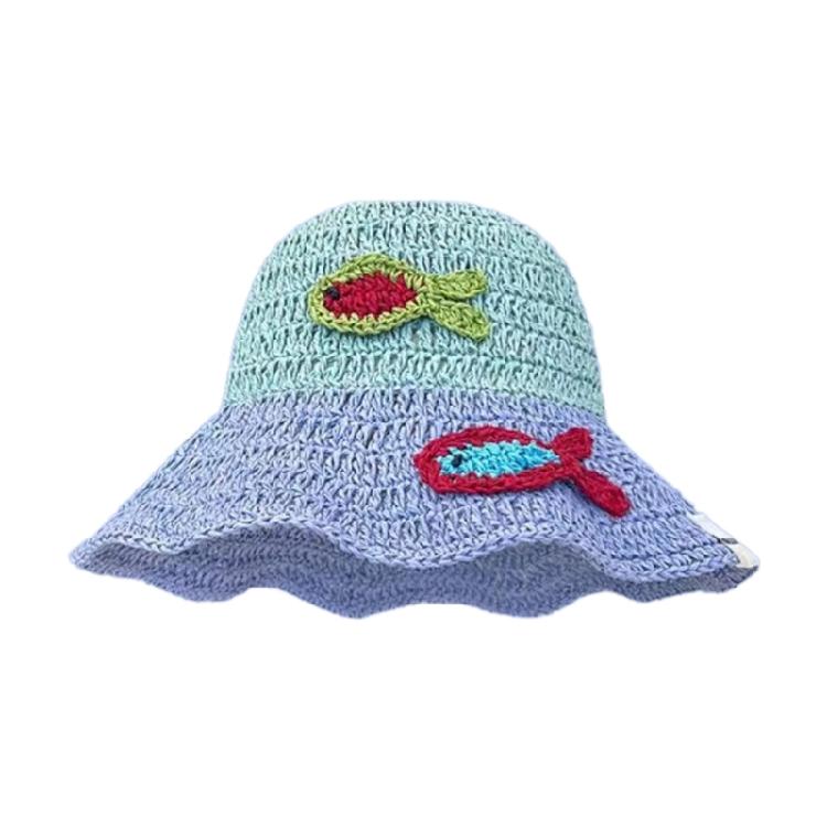 Female Travel Fisherman Hat Sun Hat Party Straw Hat Girl Photography Bucket Hat