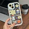 Blue Rabbit Phone Case for IPhone 16/15 Promax Cartoon 14 Anti Drop 13 Creative 12 Advanced 11