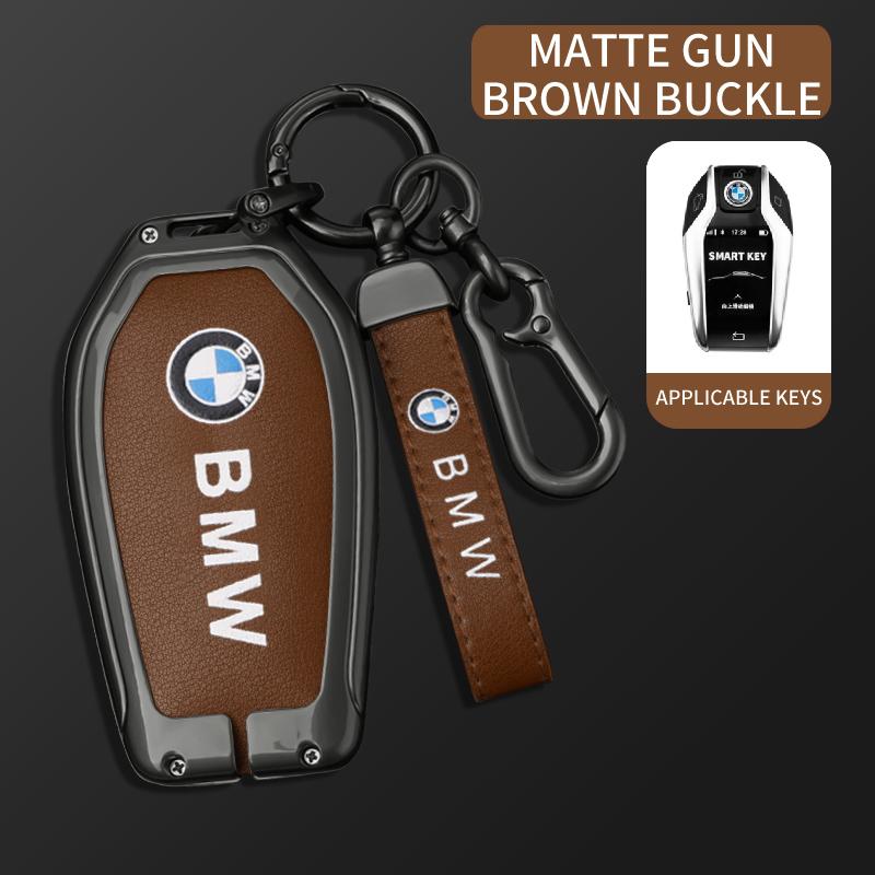 Zinc Alloy LED Display Car Key Fob Case Cover Bag For BMW 5 7 Series G12 G11 G30 G32 G31 i8 I12 I15 G01 X3 G02 X4 G05 X5 G07 X7 TMBCU1