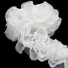 (1 Yard/pcs) 11cm Double-Layer Pearl Chiffon Splicing Color Lace Handmade Sewing DIY Clothing & Craft Accessories