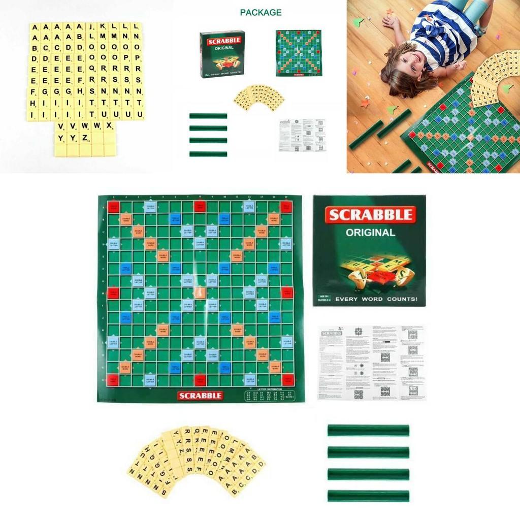 Fun And Engaging Scrabble Board Game For Kids And Adults To Enhance Vocabulary Skills