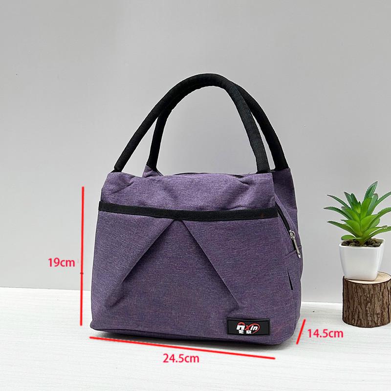 Waterproof Oxford Tote: Stylish Handbag for Middle-Aged Women - Perfect for Work and Outings