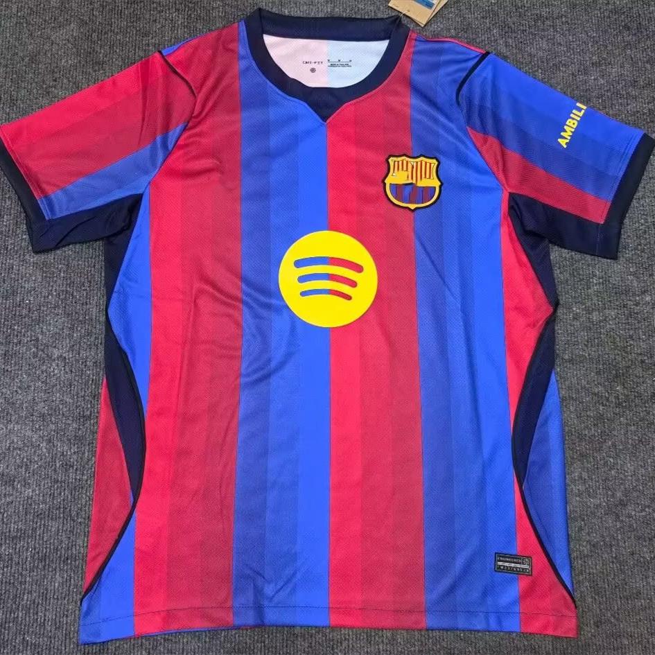 

New Barcelona jersey Yamal home and away Thai version football jersey special edition pre-match training jersey on short sleeves 2XL