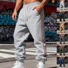 Men's Casual Athletic Thick Fleece-Lined Sweatpants Long Pants Casual Pants Casual Everyday Outfit