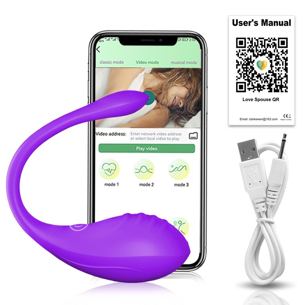 Sex Toy G Spot Vibrator for Women Clitoris Stimulator Dildo Vibrator Penetration Vagina Love Egg APP Control Vibration Toys