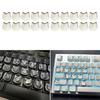 20 Piece Lovely Kitty Shaped Keyboard Caps with Nails Smooth Typing Experience & Scratch Resistant for Women Use