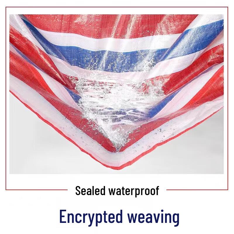 Outdoor Heavy Duty Striped Waterproof Tarpaulin