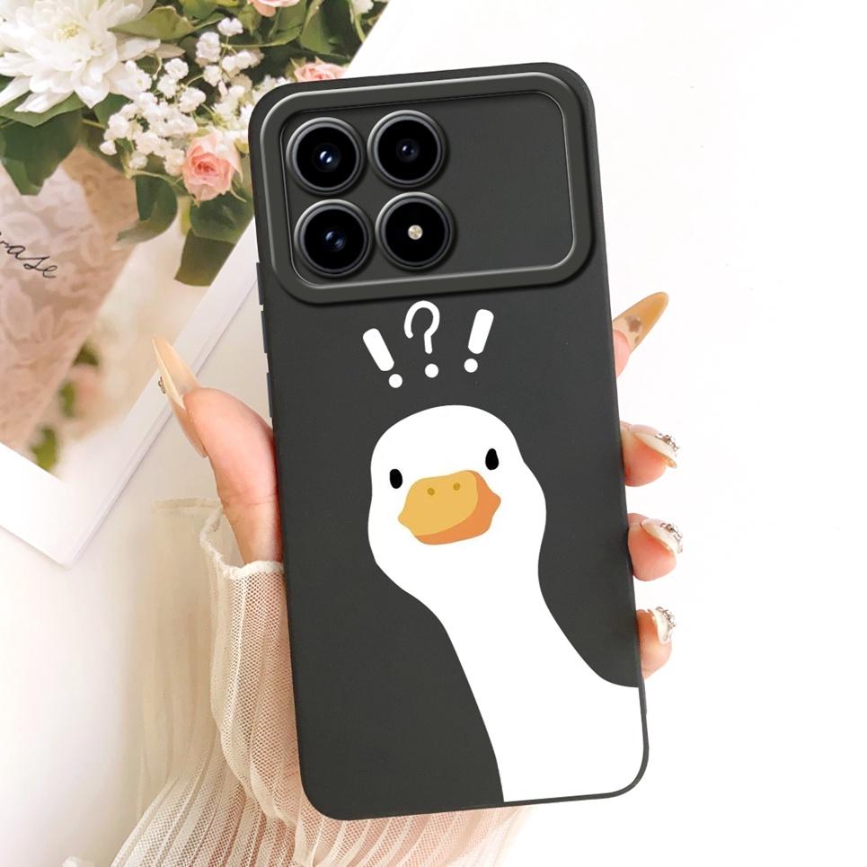 Aesthetic Fashion Phone Case For Xiaomi Redmi K90 Pro Max Poco F8 Pro Ultra Casing Cartoon Cat Dragon Back Cover Soft Silicone
