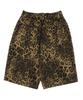 UNKNOWNCOMENORMAL Leopard Tuck Bermuda [Brown]