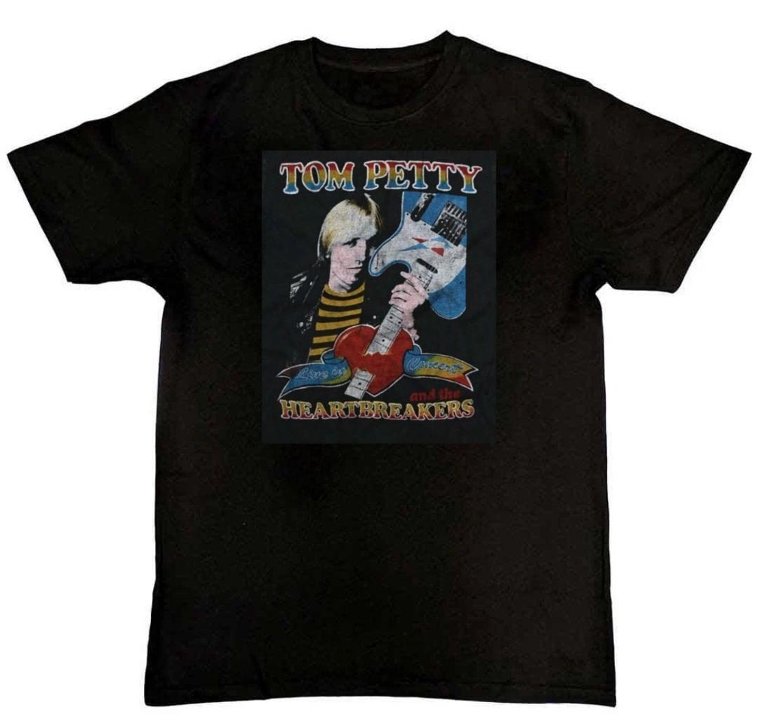 Tom Petty - The Heartbreakers Guitar Mens T-Shirt S-4XL XL