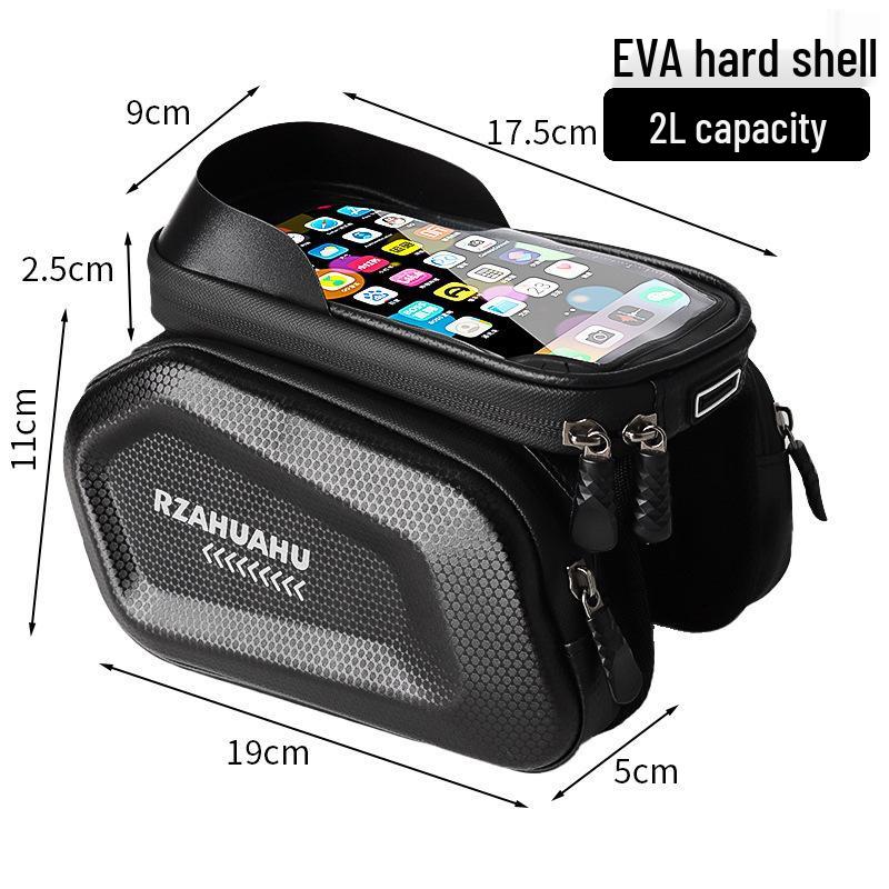 Waterproof Bicycle Handlebar & Saddle Bag with Phone Holder