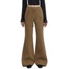 Women's High-Waist Loose Flared Trousers