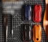 Porsche Schlüssel Schlüssel Schlüssel Kompatibel mit Luxus Kratzfest Stilvolles Etui, Halter, Abdeckung, Schutz, Cayenne, Panamera, 911, Carrera, Macan, usw., Schutz,