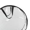 Christmas Wreath Storage Bag Clear Round Portable Holder for Easter Festival Garland