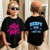 Movie Tshirt Children Kids T-shirt KPop Demon Hunters KPop Demon Hunters Clothes Boys Girls Tee Top