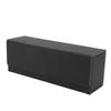 Card Storage Box Multipurpose PU Leather Large Capacity Magnetic Closure Card Deck Case for 400 Cards and Above Black