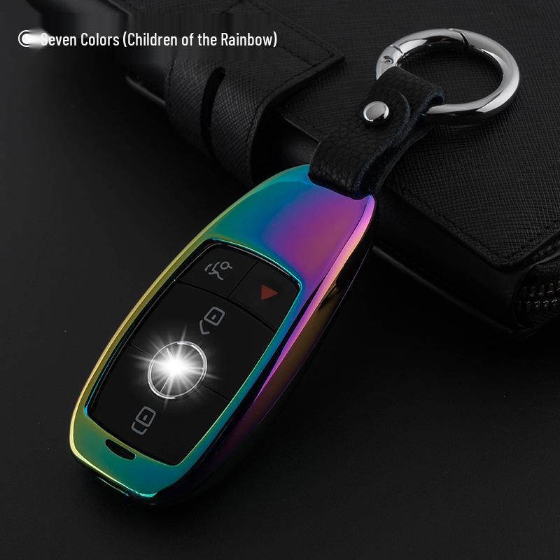 Mercedes Key Shell Cover for 17 Models: Fits GLC, GLA220, 260GLE, 320C200L.