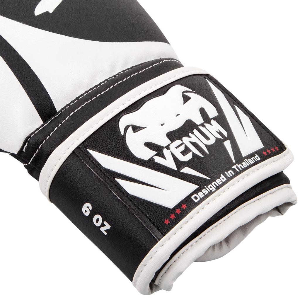 Venum Challenger Boxing Gloves 6 Oz 2.0 Kids' - Black/White -