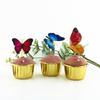6Pcs Kuchen Dekoration Fee Schmetterling Party Glücklich Geburtstag Kuchen Topper