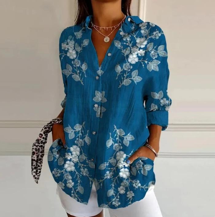 New Women's Long Shirt Women's Source Women's Casual Shirt, Long Shoulder Sleeves