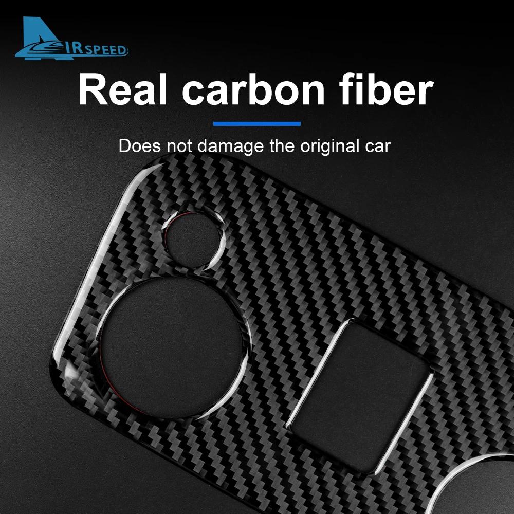 For Ford Mustang 2015-2022 Carbon Fiber Interior Reading Light Cover Trim Sticker Scratch Resistant Protective Accessories