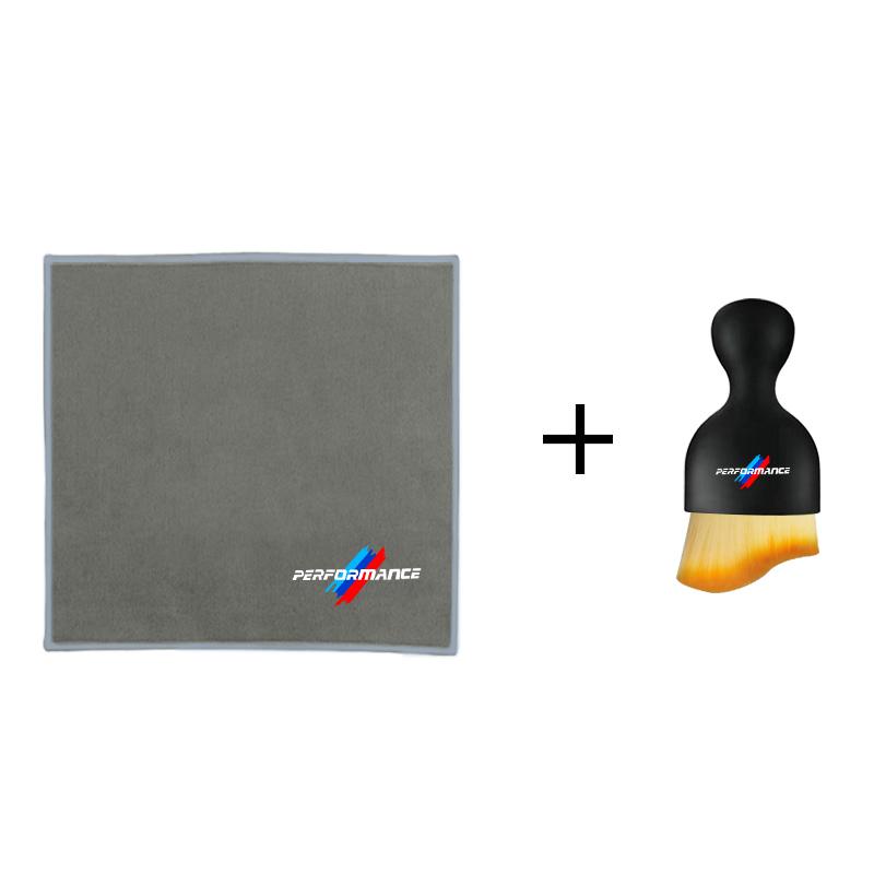 Microfiber Car Wash Towel Drying Cloth Cleaning Brush For BMW Performance X7 X5 X3 E46 E60 E90 E90 F10 F30 E93 G20 G21 Accessory NTP2