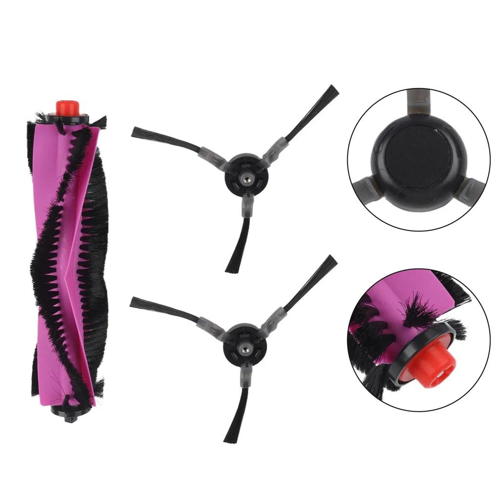 For EUREKA V15 Pro For EUREKA J15 For Ultra J15 For Ultra-WH Robot Main Brush Side Brushes Vacuum Cleaner Kits To Replace