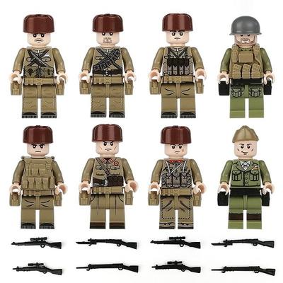 Yogo Block Mini Figures Military Series, World War II -German Army