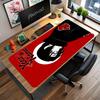 Mouse Pad Personalizado com Nome de Personagem Naruto Mouse Pad de Mesa Impressão HD Pad de Mesa Base de Borracha Antiderrapante Acessório de Mesa de Escritório
