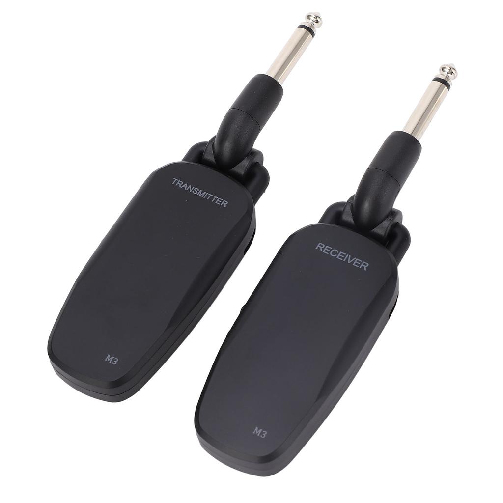 2.4G Wireless Guitar Audio System Transmitter Receiver Set for Electric Guitar Bass Built in Lithium Battery
