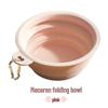 Portable TPE Folding Pet Bowl - Travel-Friendly Collapsible Water Dish for Dogs