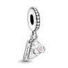 copper Sparkling Love Guitar SnowflakeCircle Dangerous Classic Charm Pendant Fine Ideal For Bracelets Do It Yourself Fine Jewellery